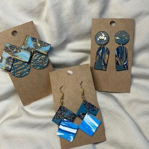 Bundle of 3 Earrings